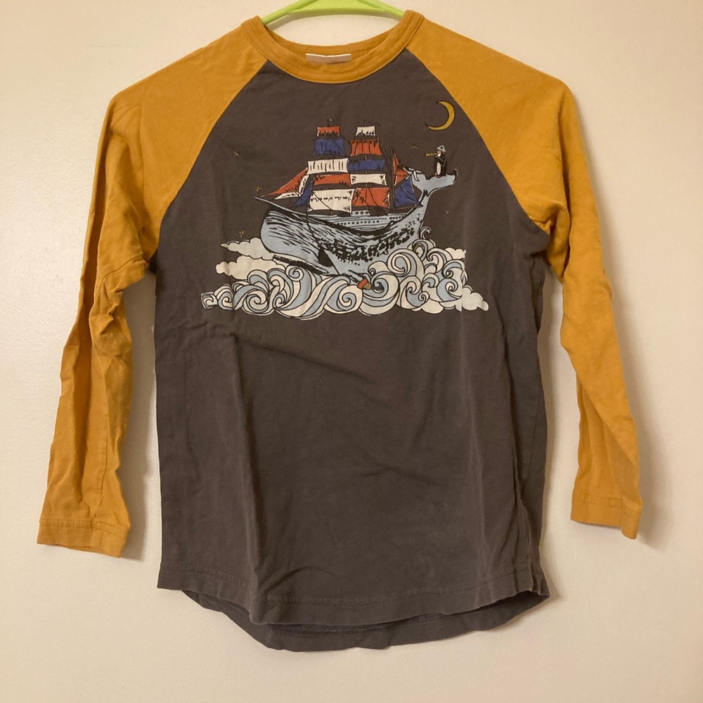 Boys Hanna Andersson Long Sleeve Pirate Shirt